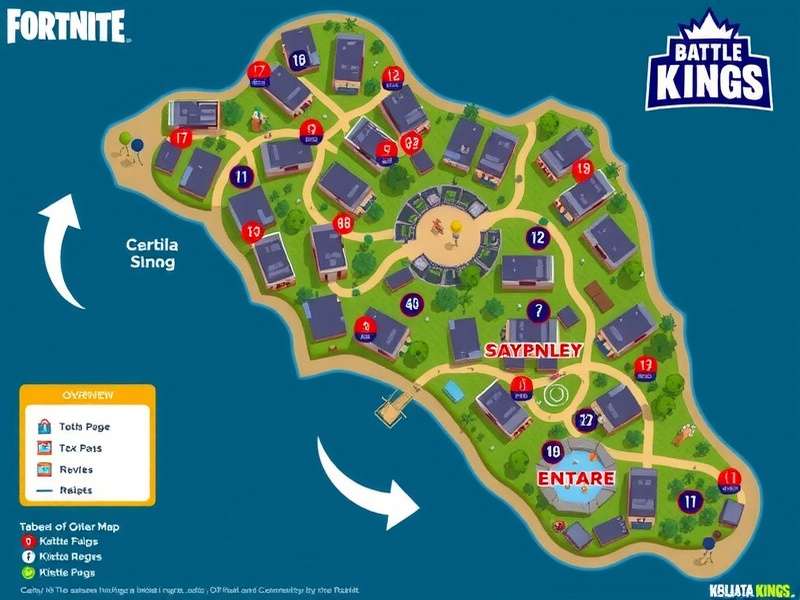 Main Game Map of Kolkata Kings Battle Royale Kolkata Kings Battle Royale Map Overview