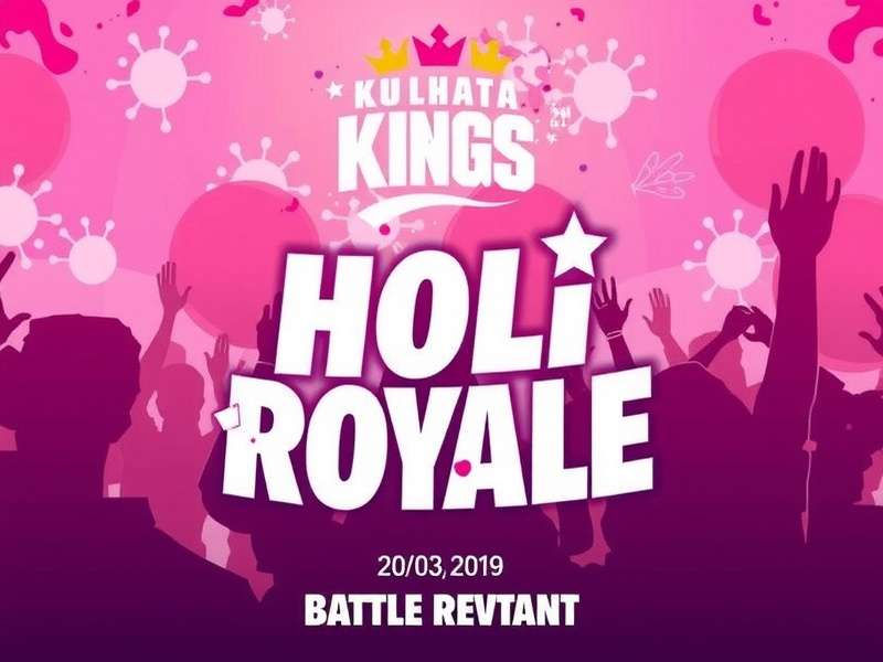 Holi Festival Celebrations in Kolkata Kings Battle Royale Kolkata Kings Battle Royale Holi Event
